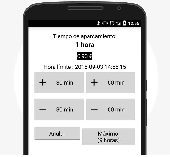 App controlador zona azul