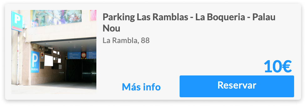 parkings baratos barcelona centro