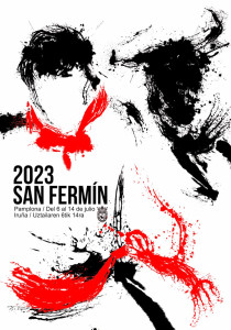 Cartel San Fermín 2023 - Ayuntamiento de Pamplona